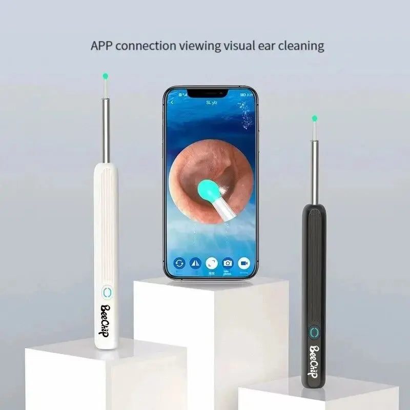 Wireless WiFi Ear Pick Otoscope Camera Borescope Luminous Ear Wax Cleaning Teeth Oral Inspection Health Care Ear Cleaner