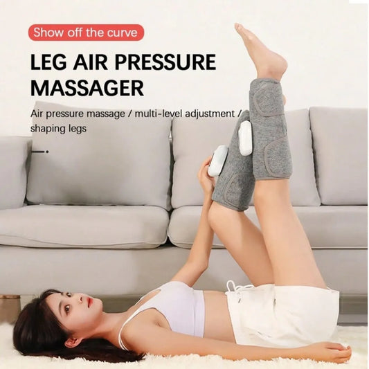 1pc Electric Leg Massager Wireless Rechargeable Air Compression Leg Calf Massage For  Relief Relax Leg Muscles Health Care